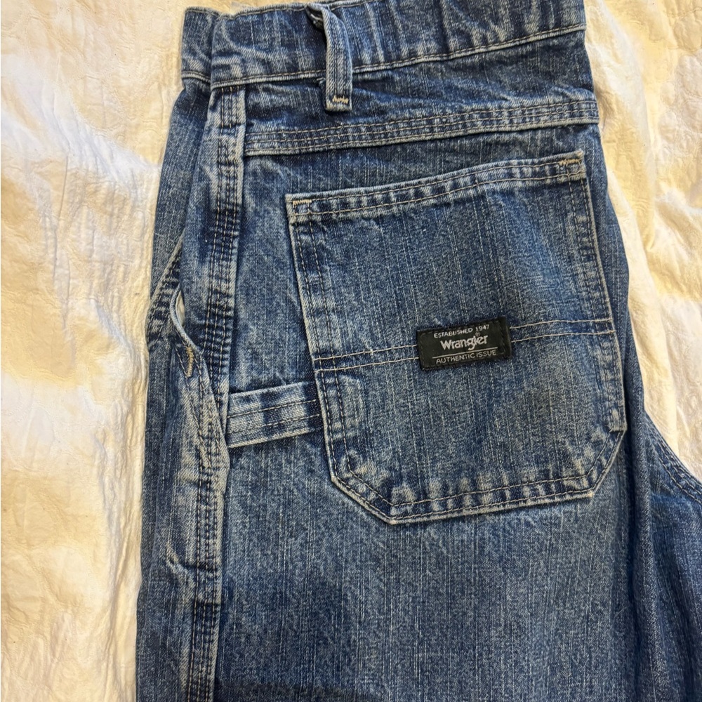 Wrangler Blue Relaxed Fit Jeans Classic Denim
